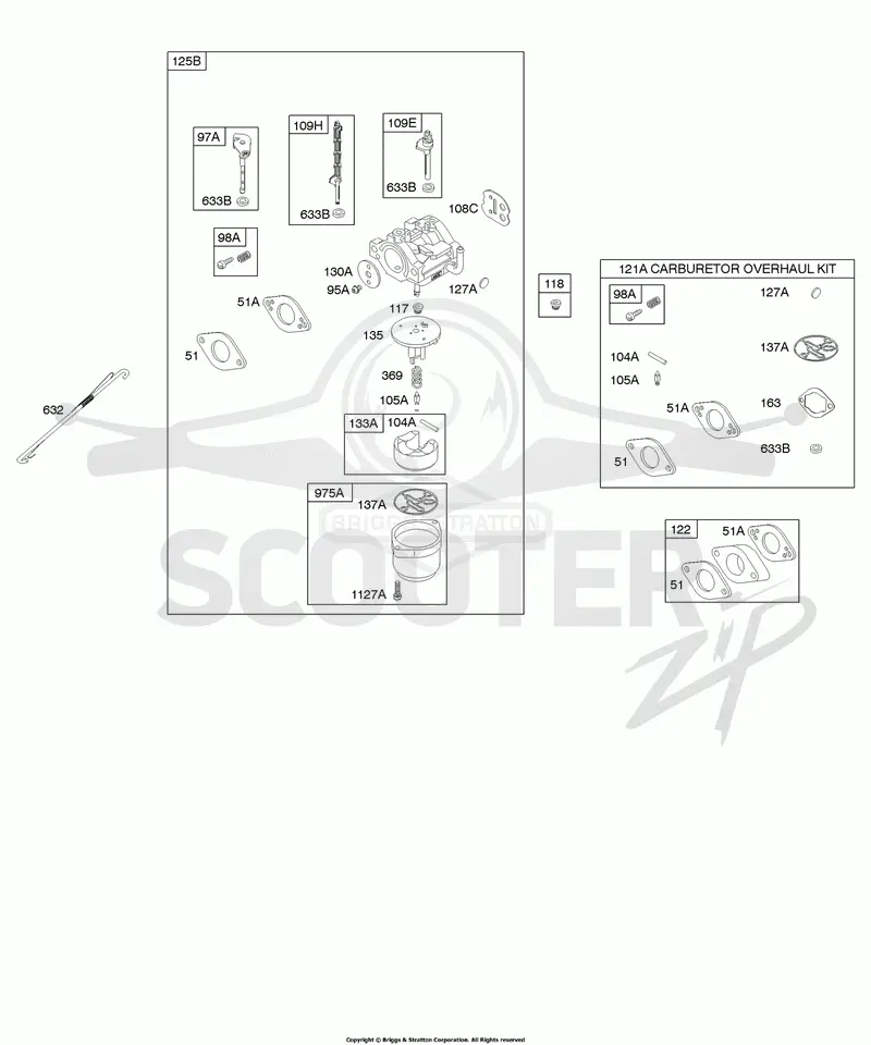 Carburetor, Kit - Carburetor Overhaul
