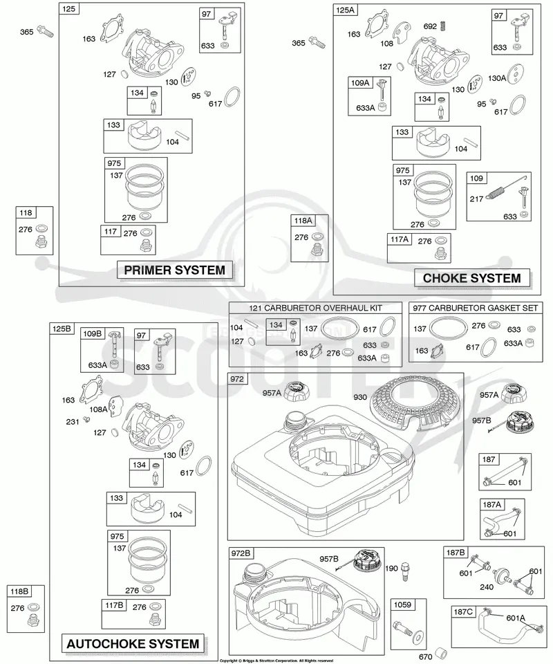 Carburetor, Fuel Supply
