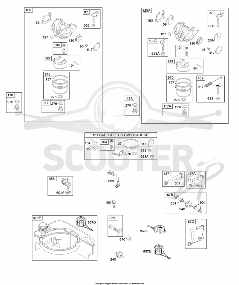 Carburetor, Fuel Supply