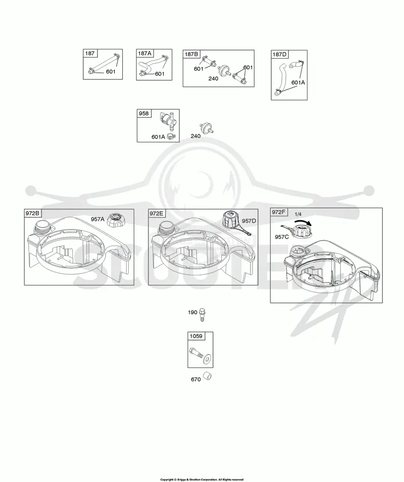 Flywheel Brake, Fuel Supply