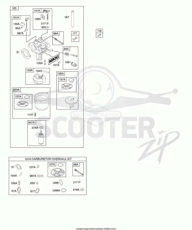 Carburetor, Kit - Carburetor Overhaul