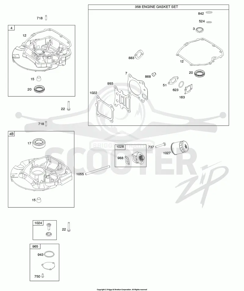 Gasket Set-Engine, Sump