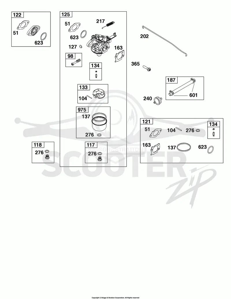 Carburetor and Fuel Supply Group