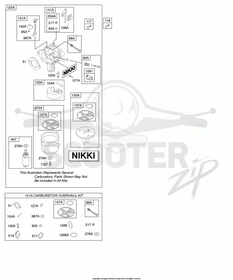Carburetor, Kit - Carburetor Overhaul