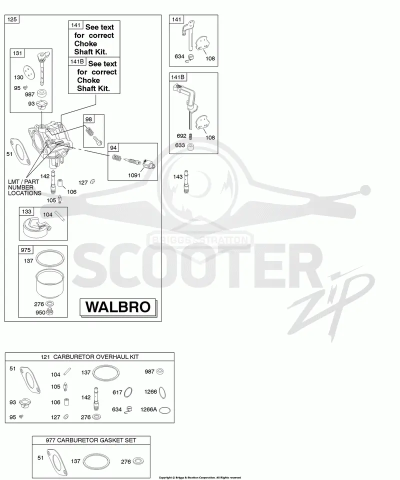 Carburetor, Kit - Carburetor Overhaul