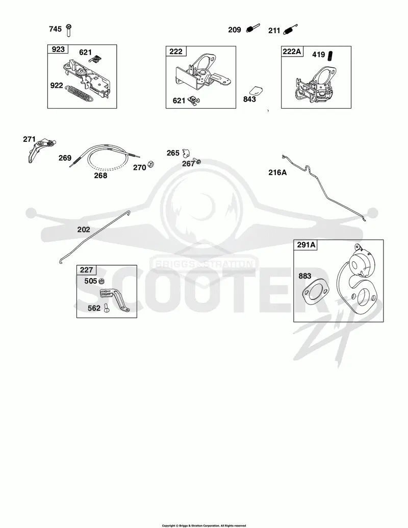 Controls, Governor Spring, Thermostat