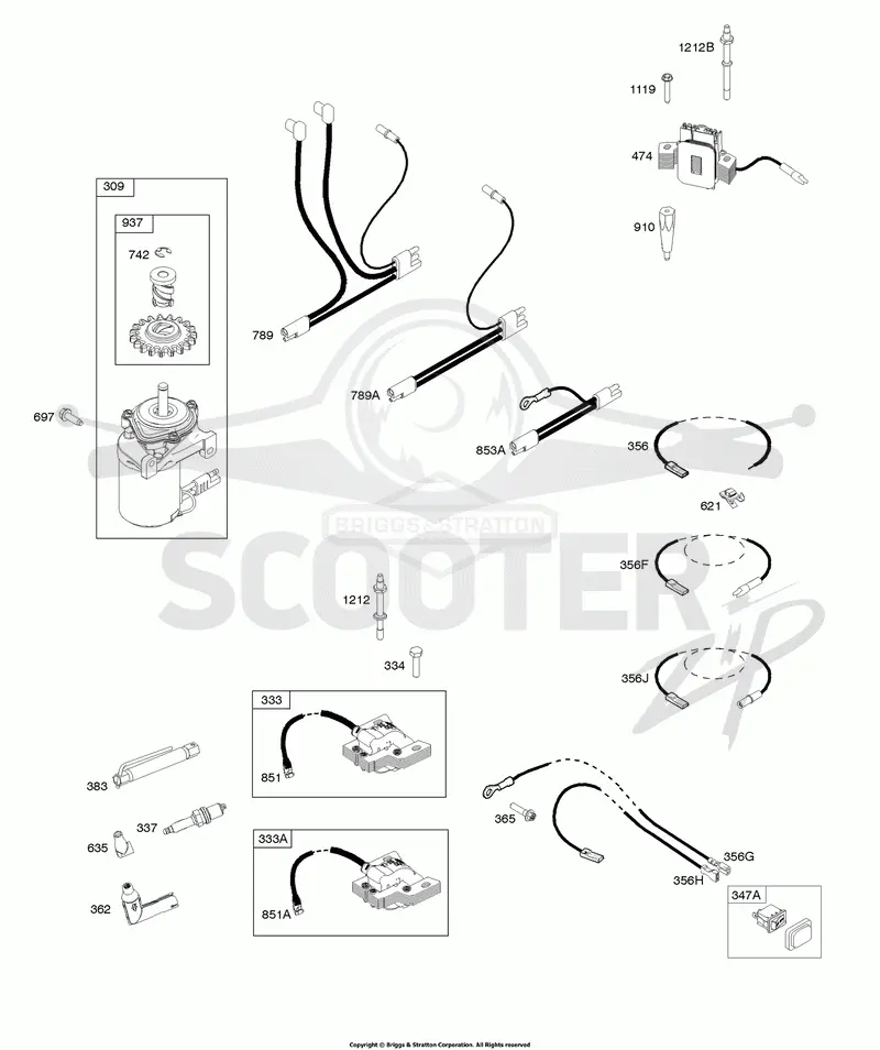 Alternator, Electric Starter, Ignition