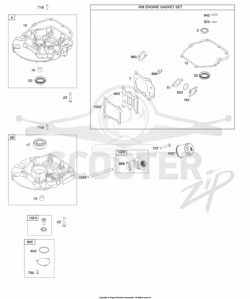 Gasket Set-Engine, Sump