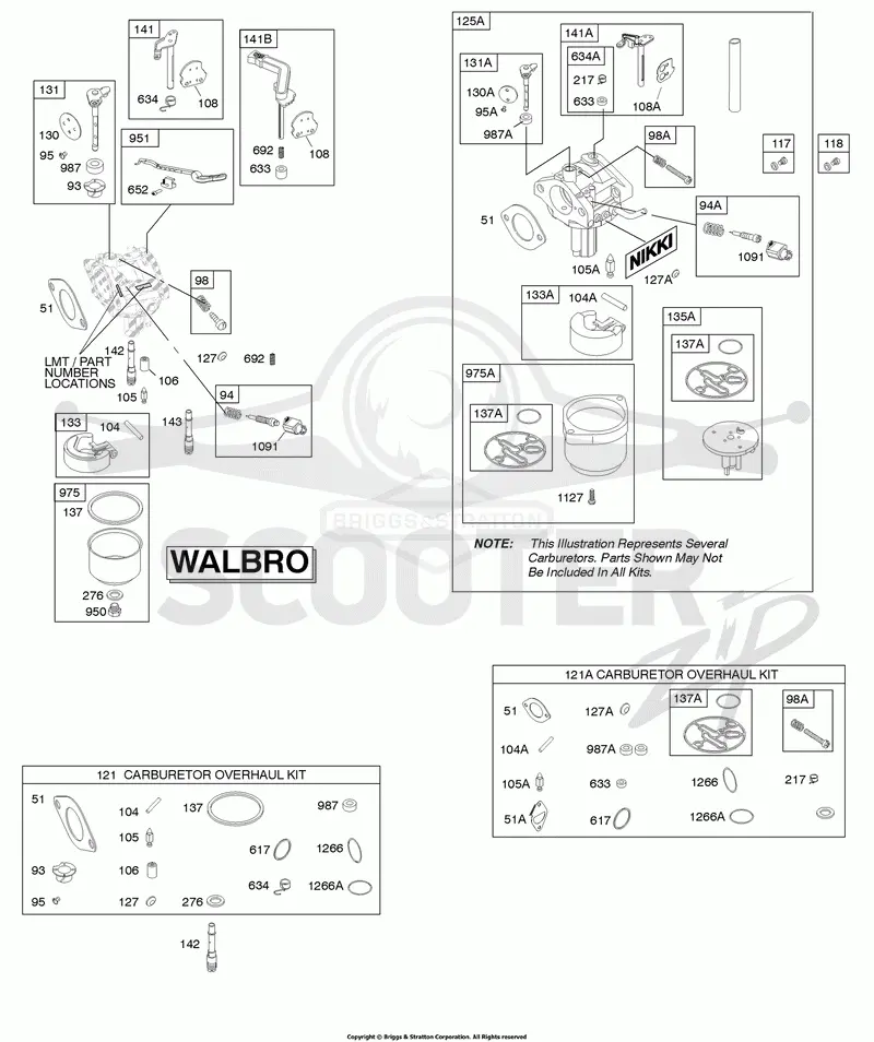 Carburetor, Kit - Carburetor Overhaul