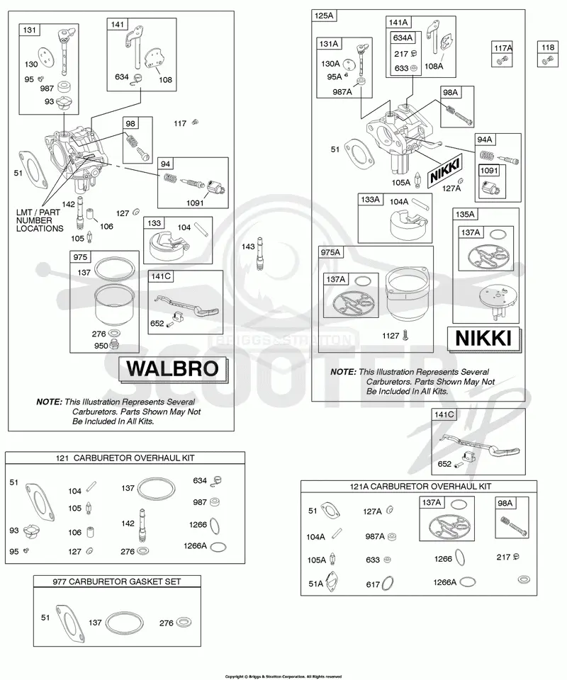 Carburetor, Kit - Carburetor Overhaul