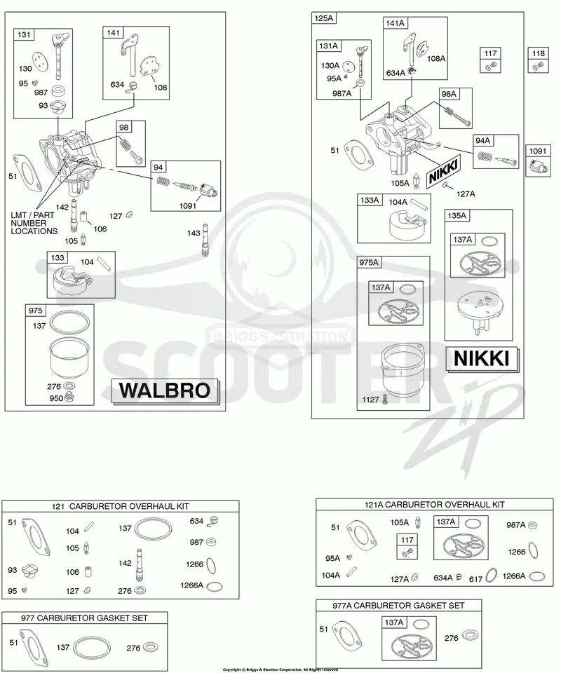 Carburetor, Kit - Carburetor Overhaul