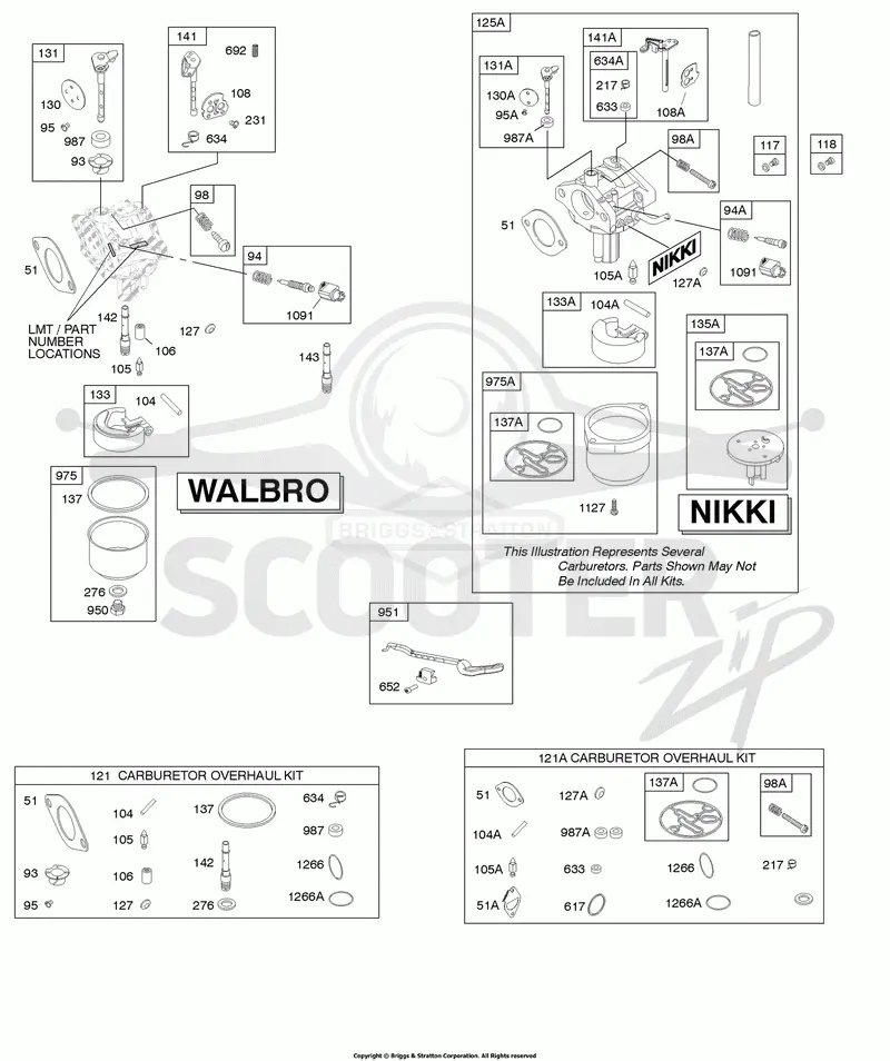 Carburetor, Kit - Carburetor Overhaul