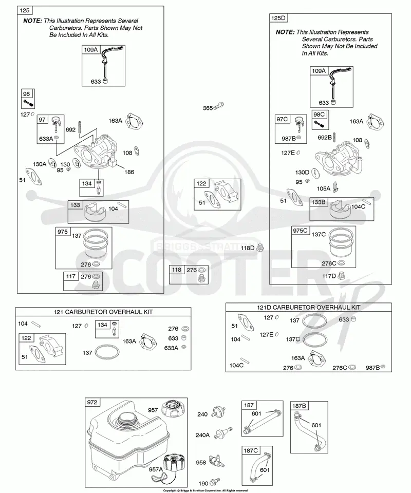 Carburetor, Fuel Supply