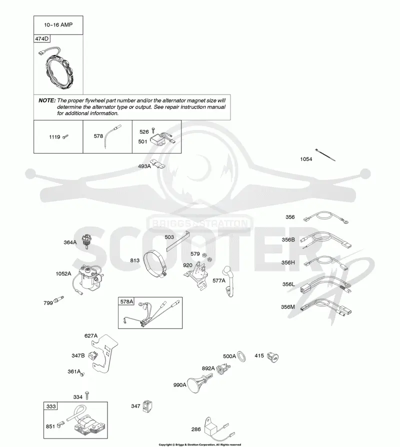 Alternator, Ignition