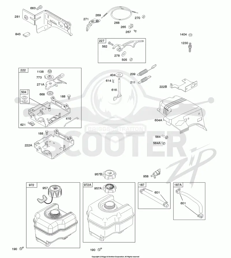 Controls, Fuel Supply, Governor Spring
