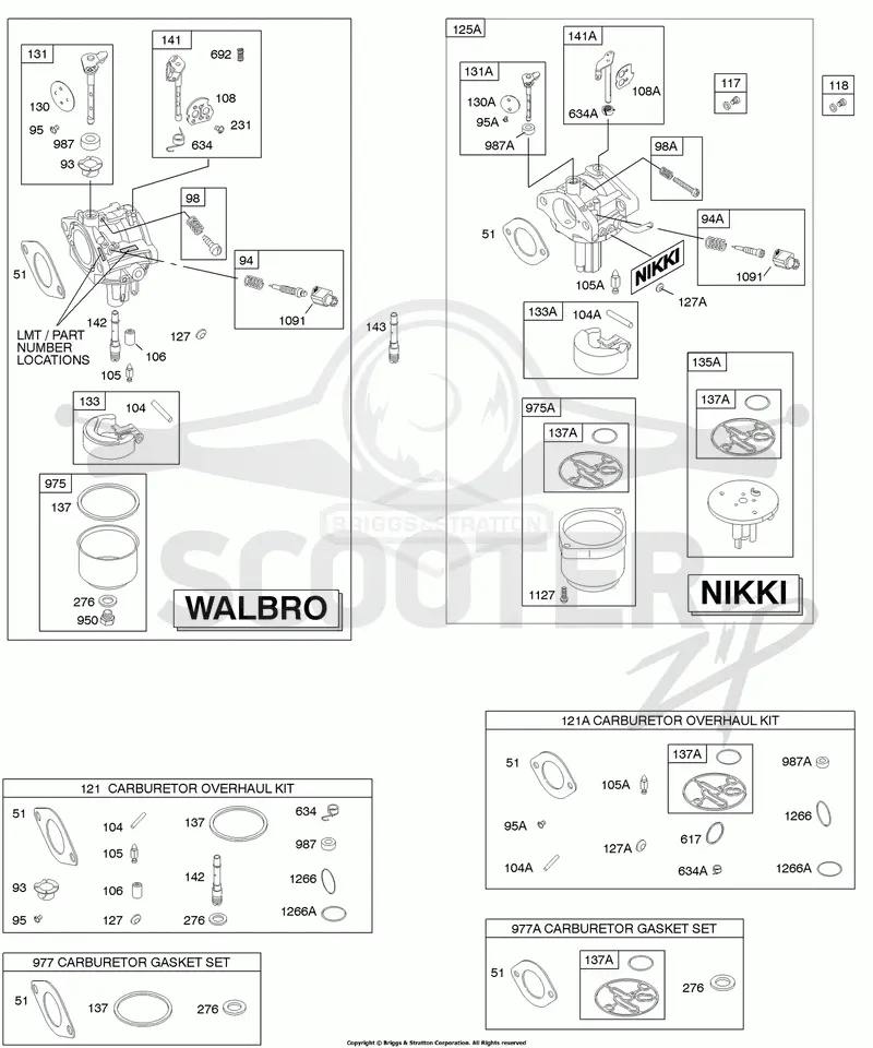 Carburetor, Kit - Carburetor Overhaul