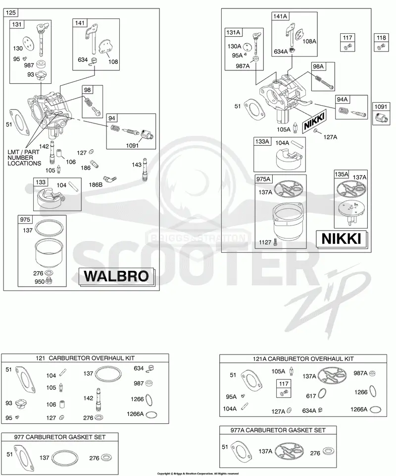 Carburetor, Kit - Carburetor Overhaul