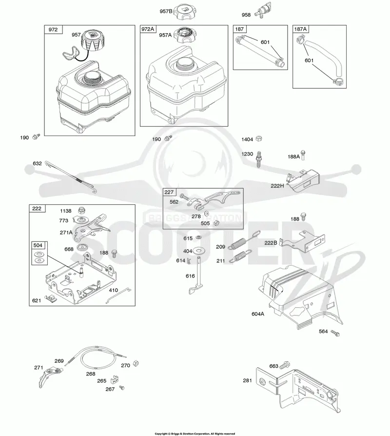 Controls, Fuel Supply, Governor Spring