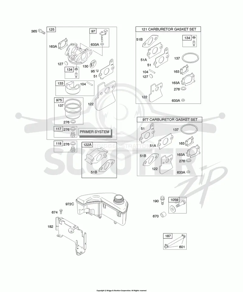 Carburetor, Fuel Supply