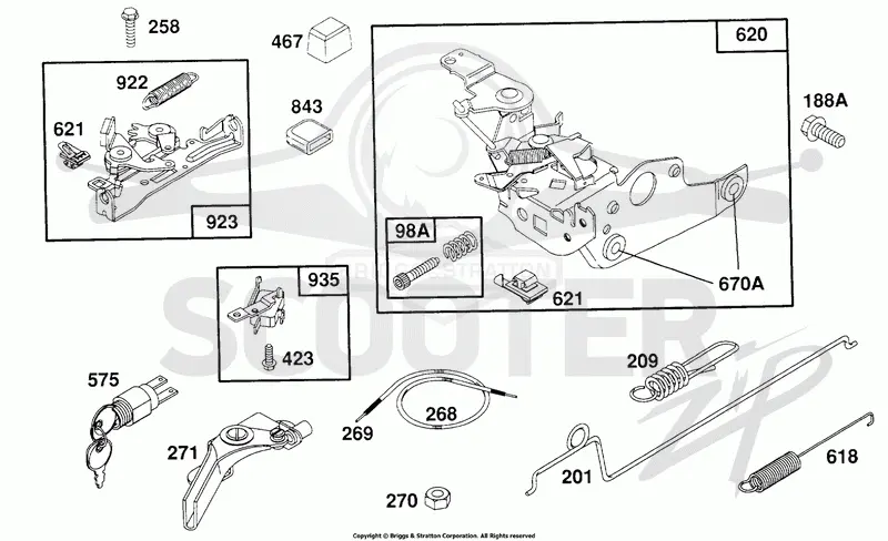 Control Bracket Assy, Brake