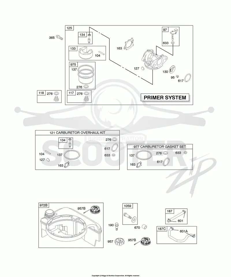 Carburetor, Fuel Supply