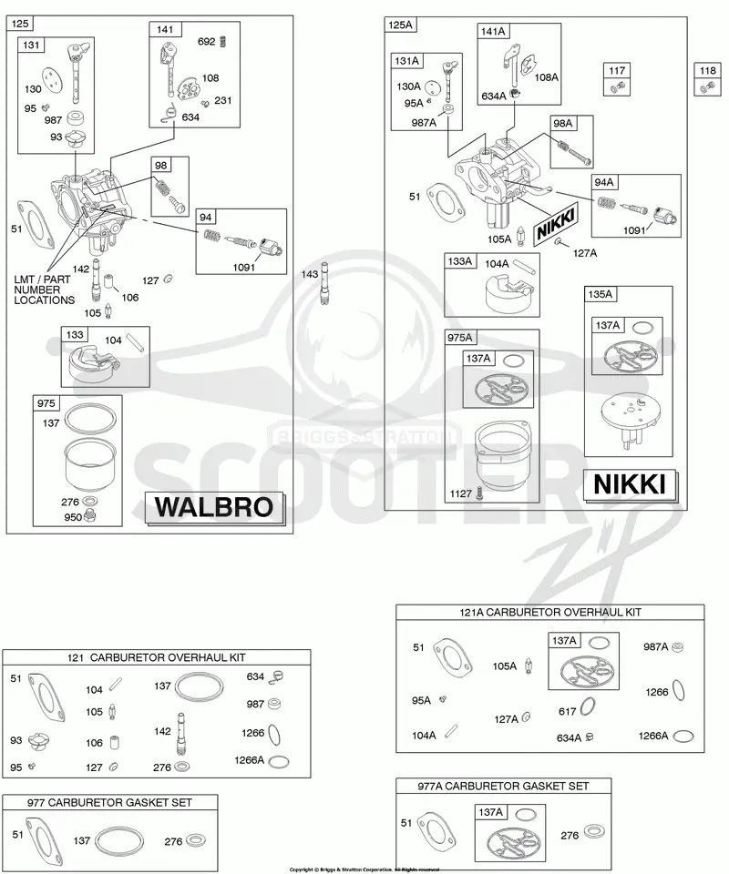 Carburetor, Kit - Carburetor Overhaul
