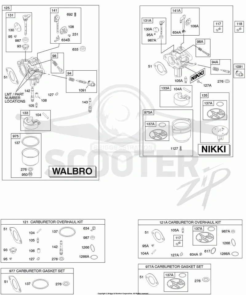 Carburetor, Kit/Gasket Sets - Carburetor