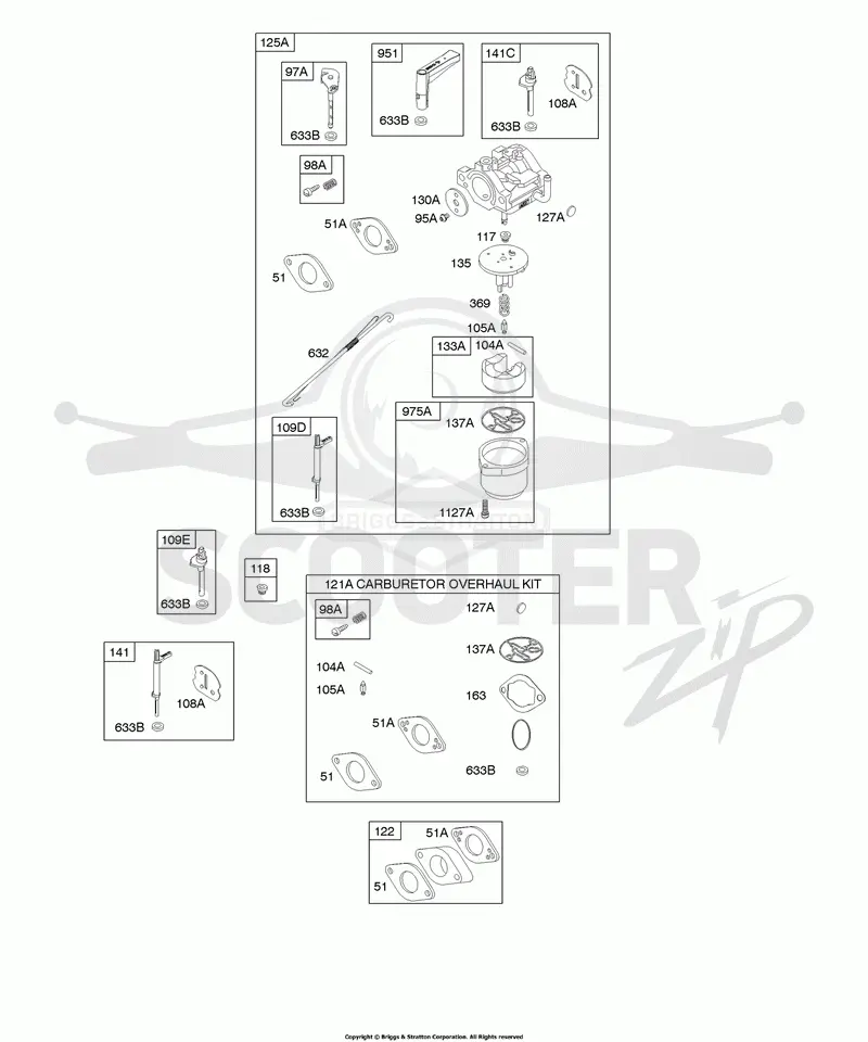 Carburetor, Kit - Carburetor Overhaul