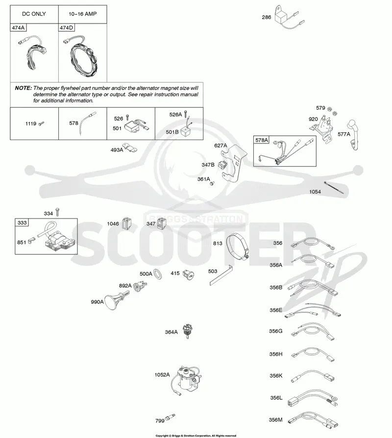 Alternator, Ignition