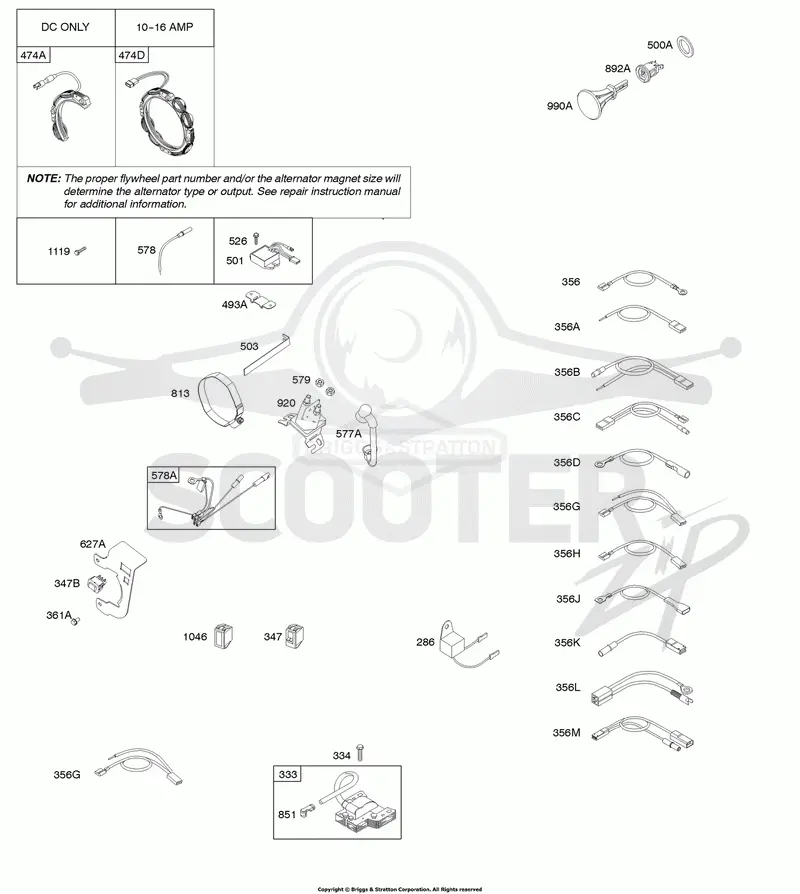 Alternator, Ignition