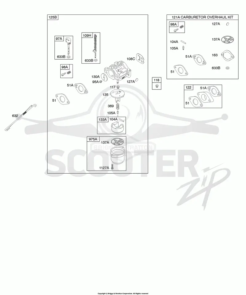 Carburetor, Kit - Carburetor Overhaul
