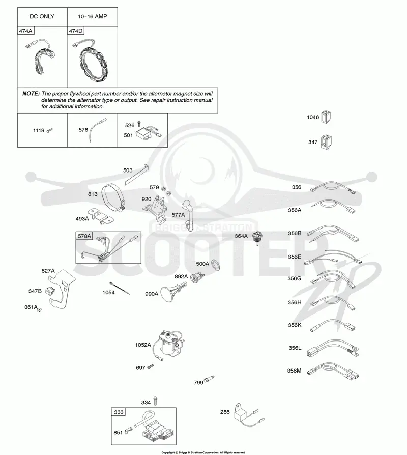 Alternator, Ignition
