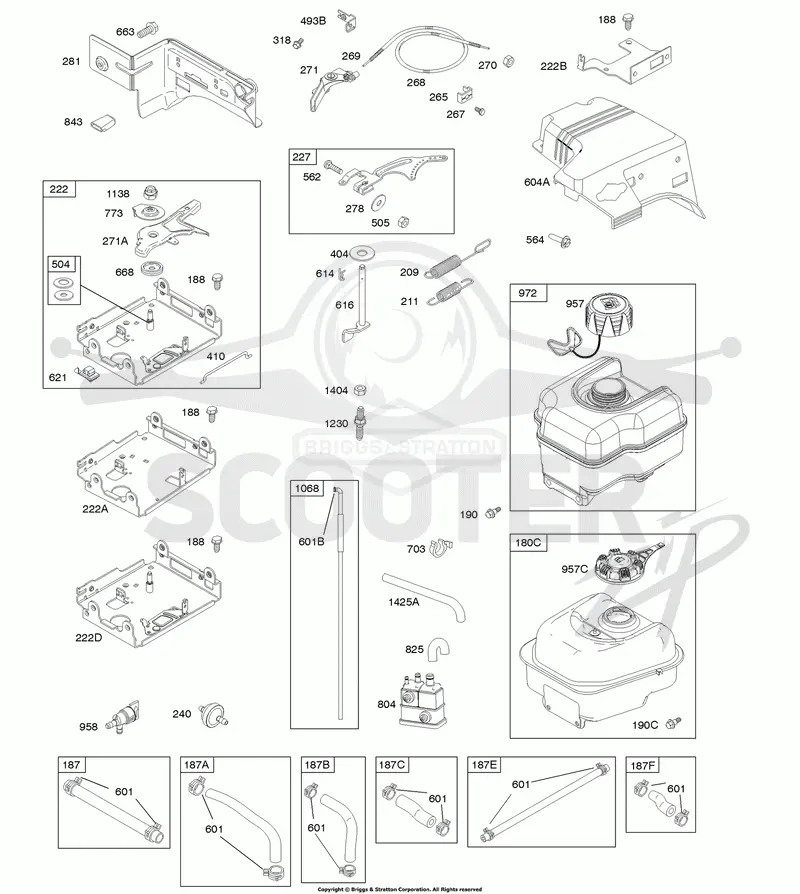 Controls, Fuel Supply, Governor Spring