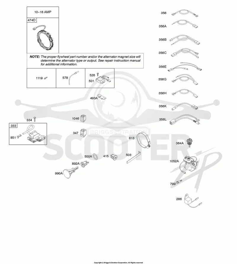 Alternator, Ignition