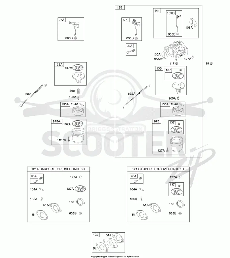 Carburetor, Kit - Carburetor Overhaul