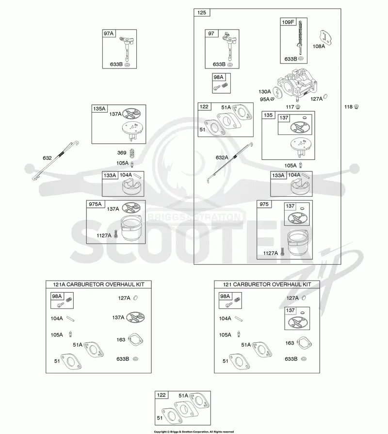 Carburetor, Kit - Carburetor Overhaul