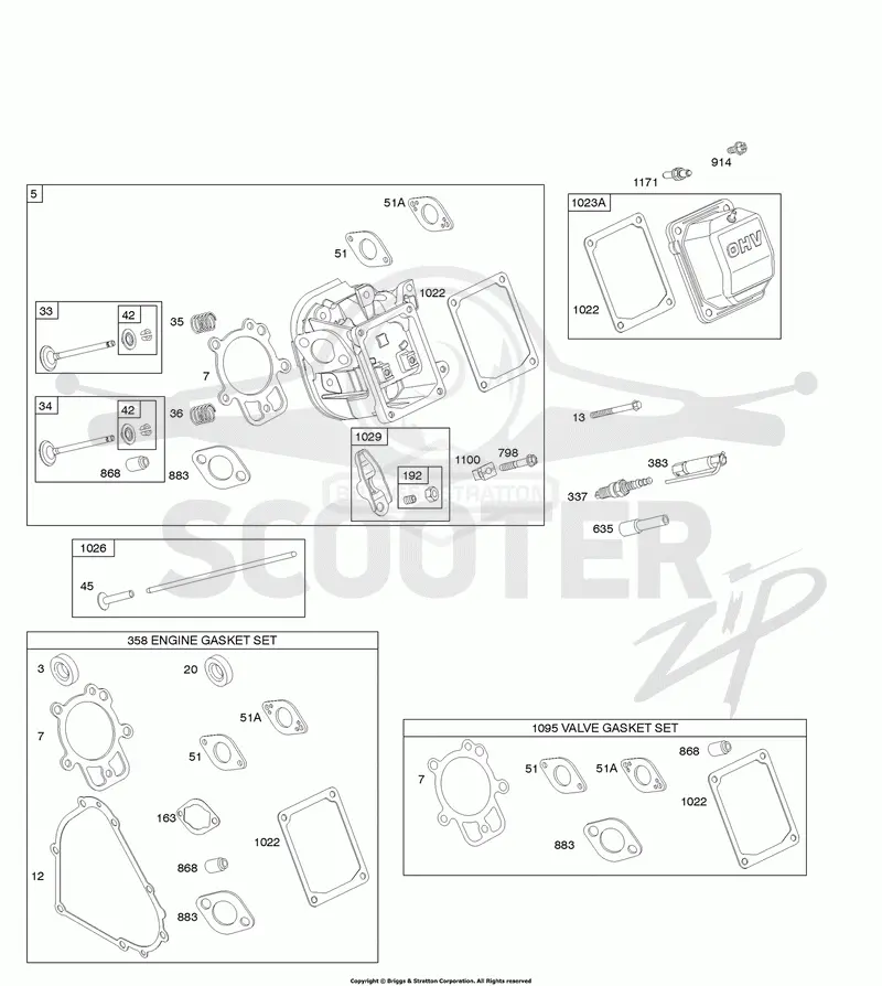 Cylinder Head, Gasket Set - Engine, Gasket Set - Valve, Valves