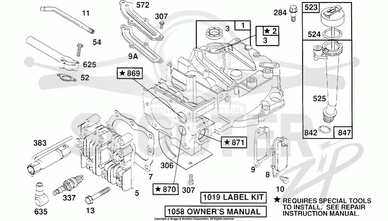 Cylinder,Cyl. Head,Oil Fill
