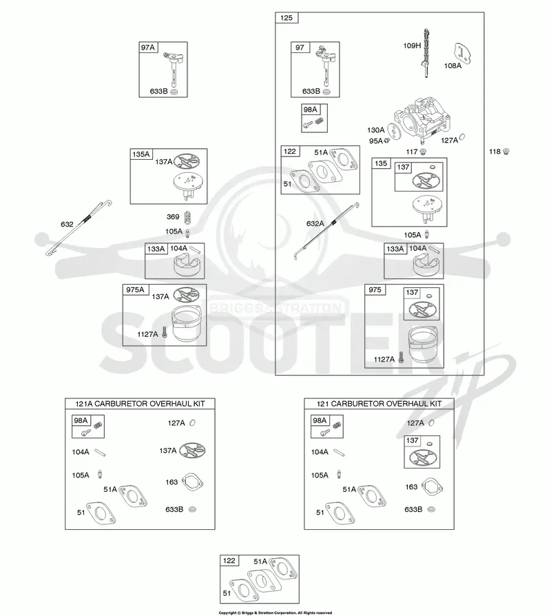 Carburetor, Kit - Carburetor Overhaul