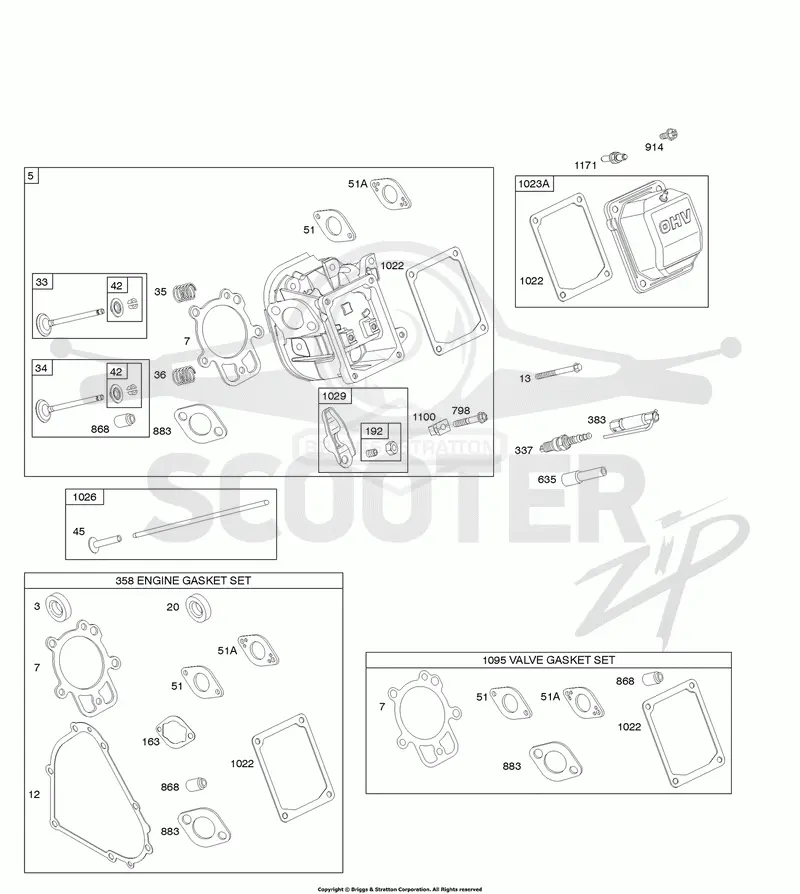 Cylinder Head, Gasket Set - Engine, Gasket Set - Valve, Valves