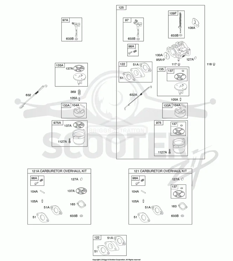 Carburetor, Kit - Carburetor Overhaul