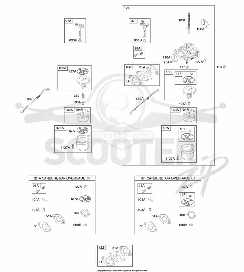 Carburetor, Kit - Carburetor Overhaul