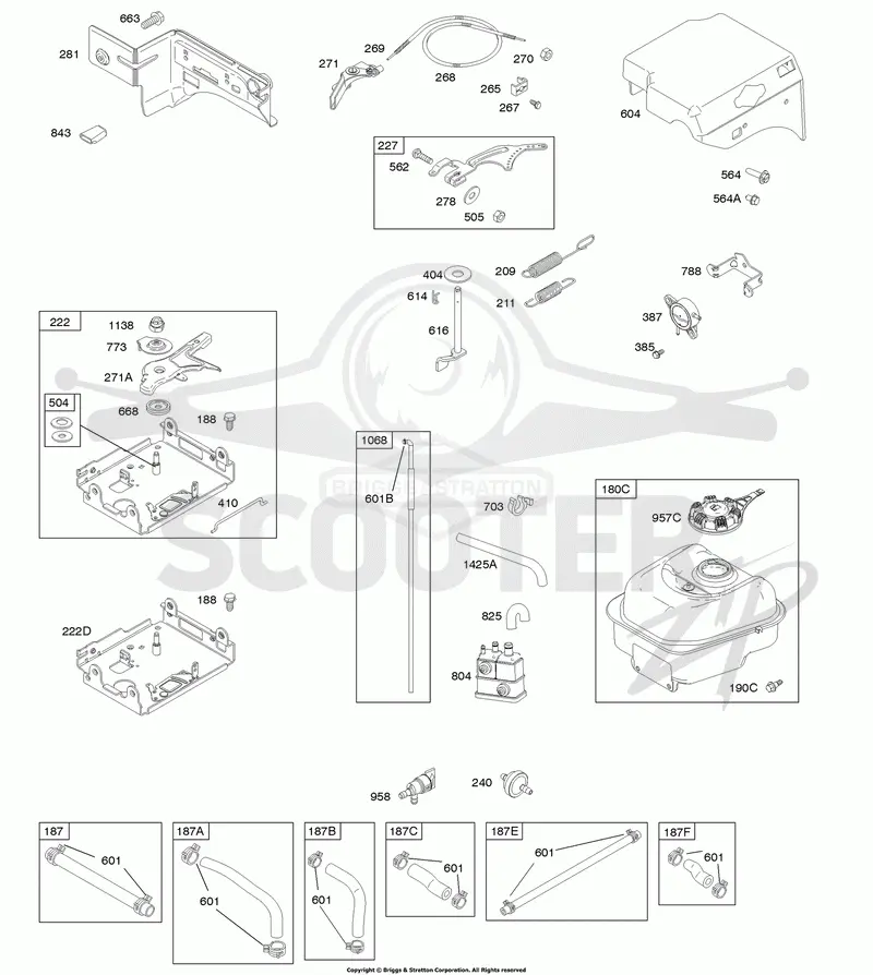 Controls, Fuel Supply, Governor Spring
