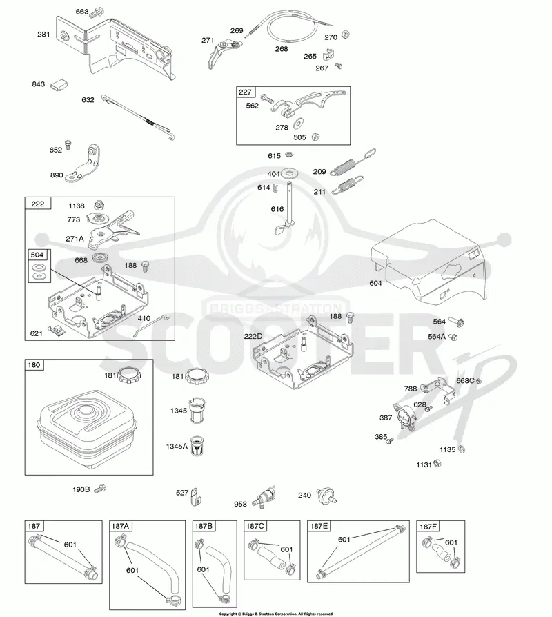 Controls, Fuel Supply, Governor Spring