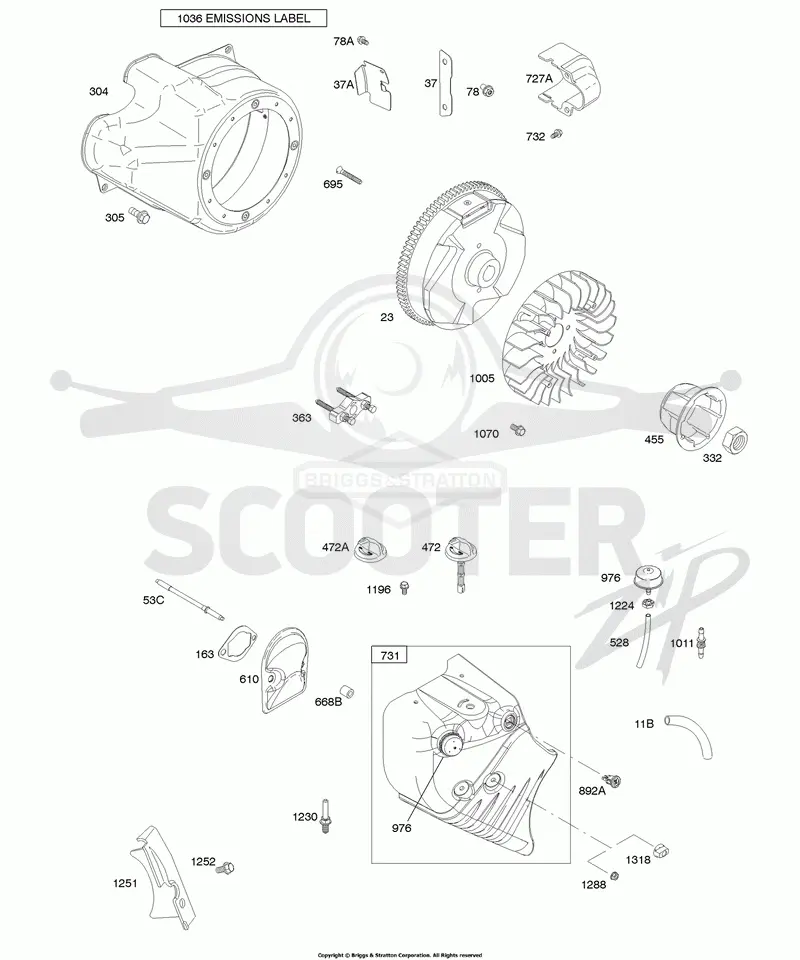 Blower Housing/Shrouds, Flywheel