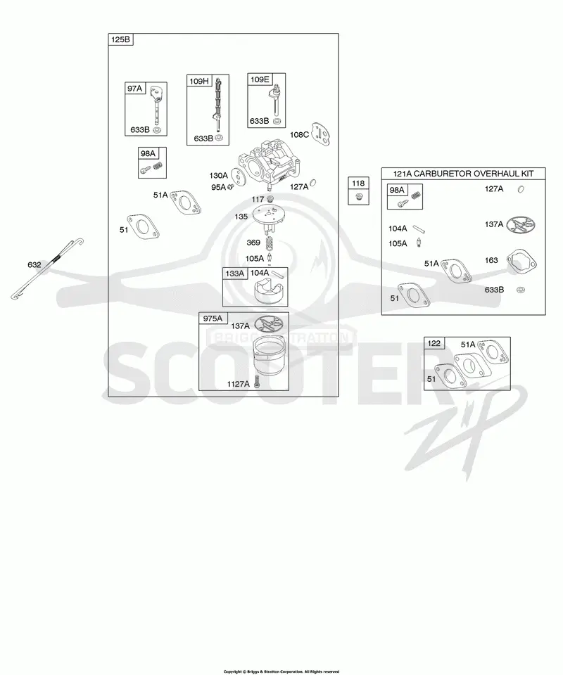 Carburetor, Kit - Carburetor Overhaul