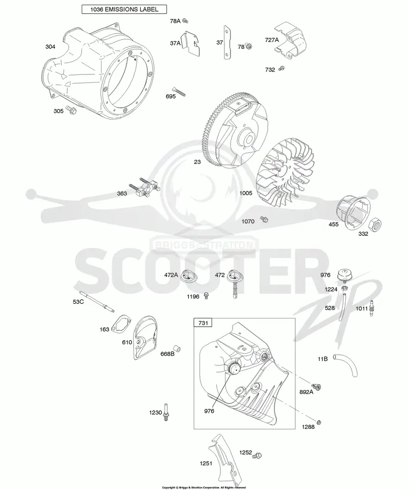 Blower Housing/Shrouds, Flywheel