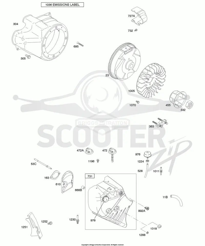 Blower Housing/Shrouds, Flywheel