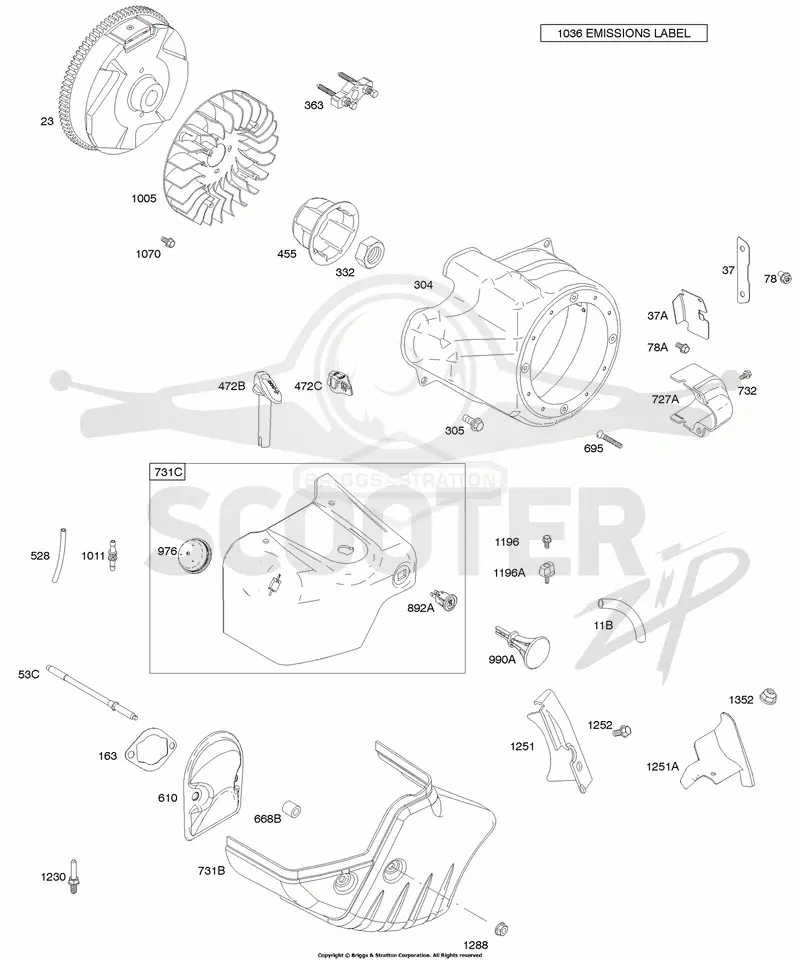 Blower Housing/Shrouds, Flywheel