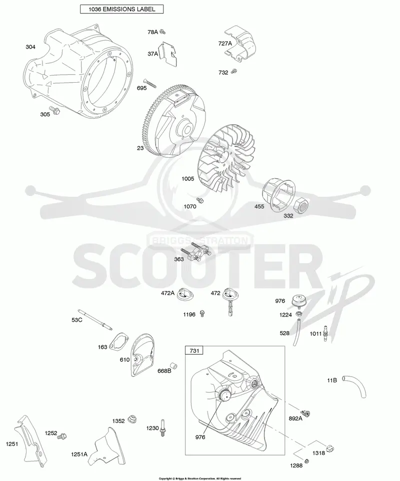 Blower Housing/Shrouds, Flywheel
